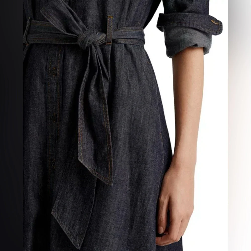 Ralph Lauren Denim Shirt Dress - Picture 3 of 12